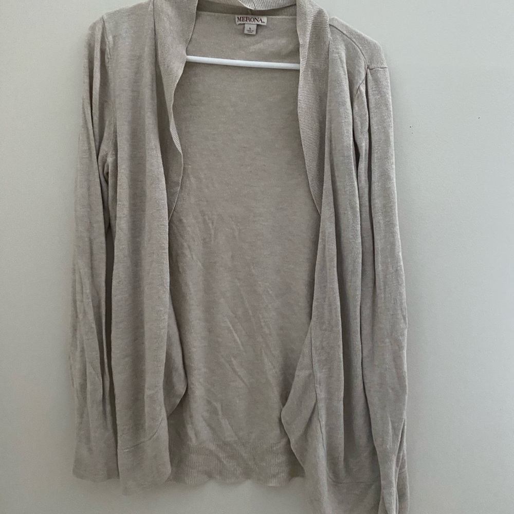 Tan Cardigan